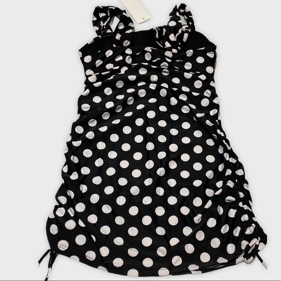 ADFOLF Retro Open Back Two Piece Swim Suit Size S - Picture 8 of 11